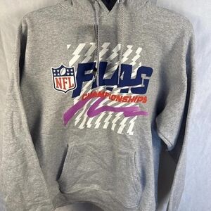 NFL Flag Championships 2025 Grey Hoodie